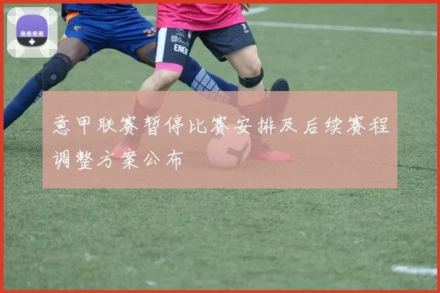 意甲联赛暂停比赛安排及后续赛程调整方案公布